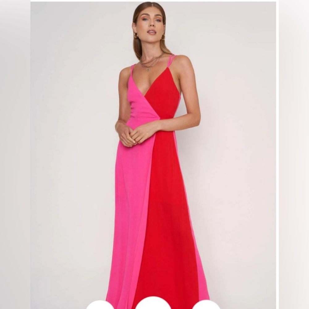 Dee elly ColorBlock Maxi Dress